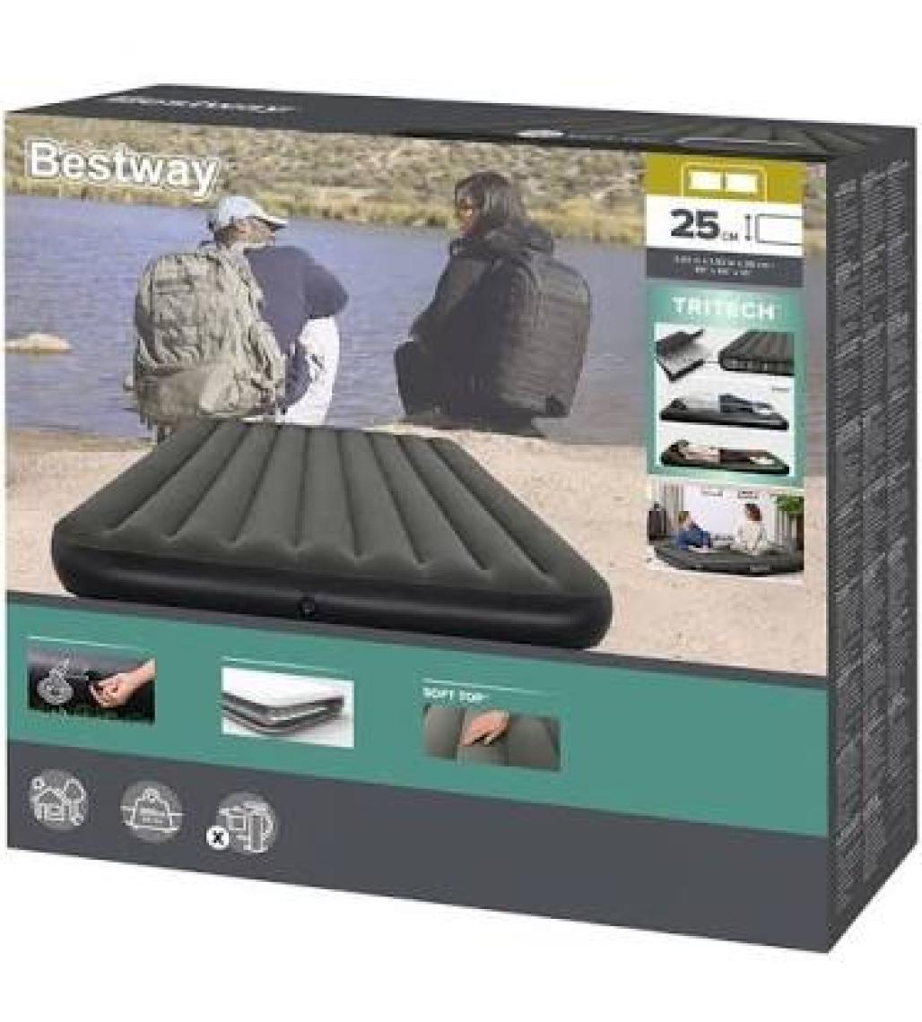 Bestway 6713N Tritech A Çift Kişilik Şişme Yatak 203X152X25 cm Konforlu