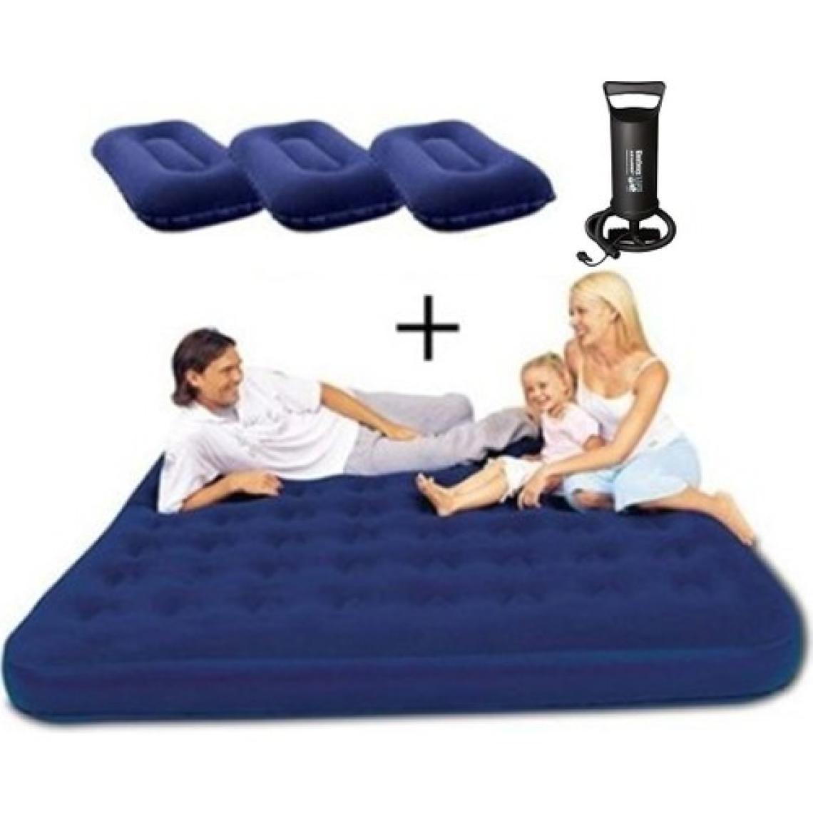 Bestway 3 Kişilik Şişme Yatak + 3 Yastık BW122