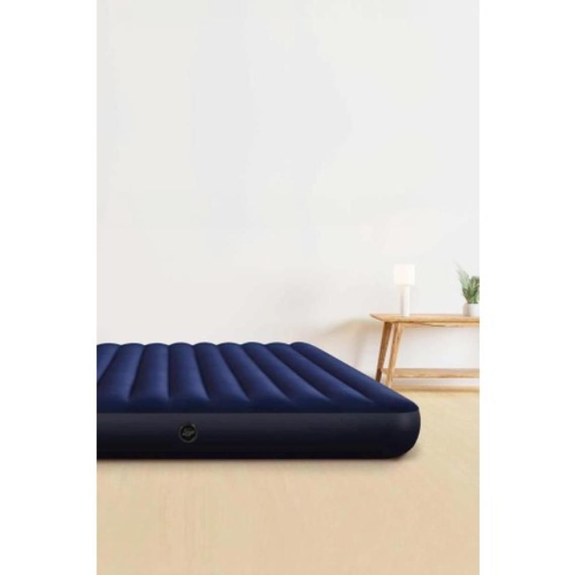 Blooma 64765 Çift Kişilik Şişme Yatak 152X203X25 cm Pompa Dahil 2 Adet Yastık Set