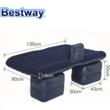 Bestway 67780 Araç Içi Şişme Yatak Araba Arka Koltuk Yatağı 135X80 cm