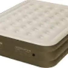 Nurgaz Campout Yüksek Çift Kişilik Şişme Yatak Krem