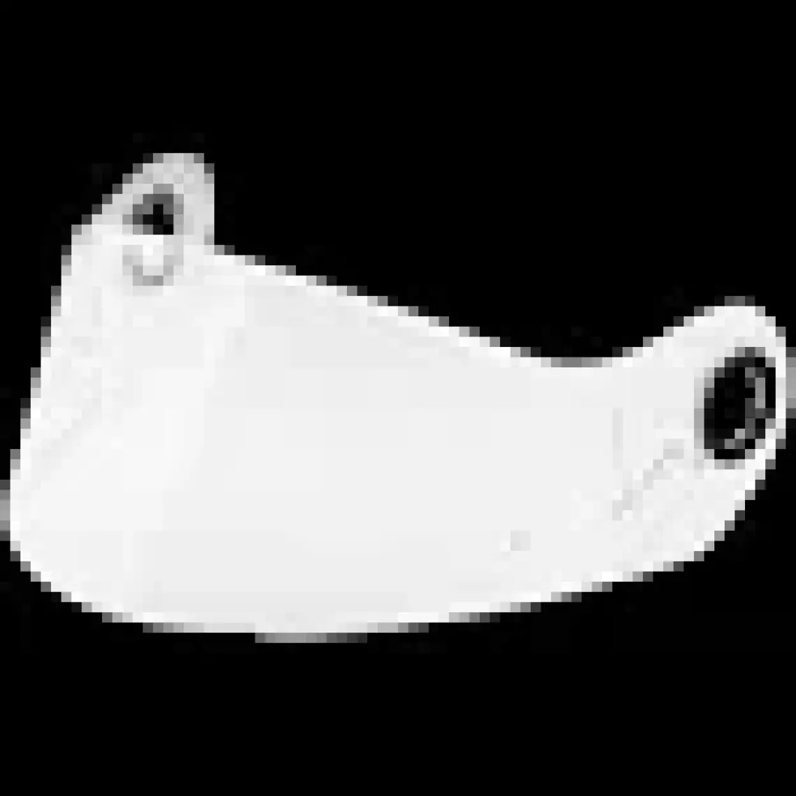 LS2 Kask Camı Siyah Ls2 FF370-FF386-FF325STROBE-GURONI