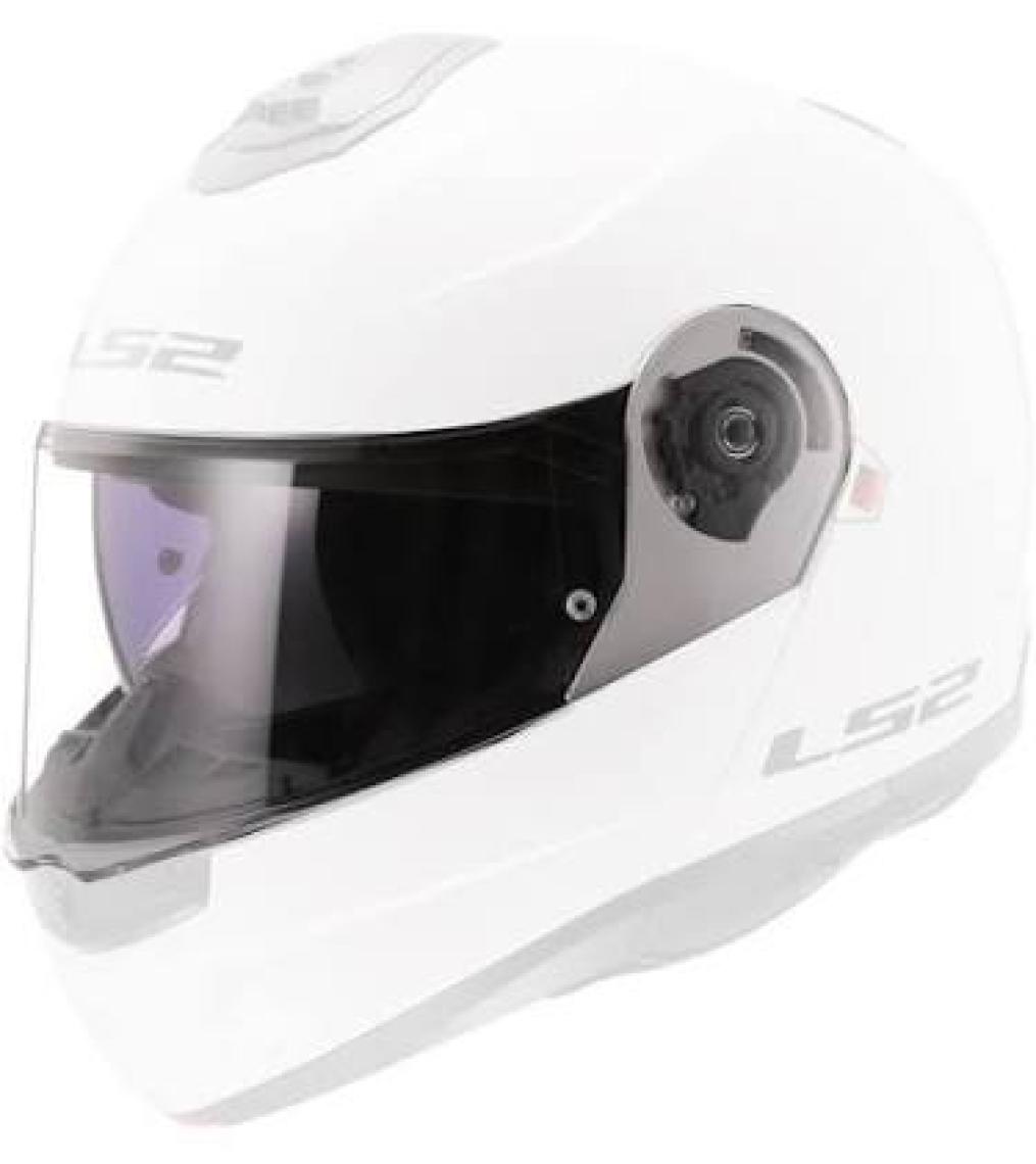Ls2 Strobe 2 Kask Camı Siyah