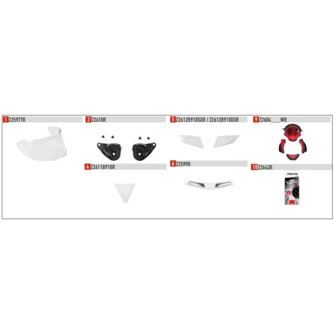 Givi Z2610R Stoccarda Yan Vida Set