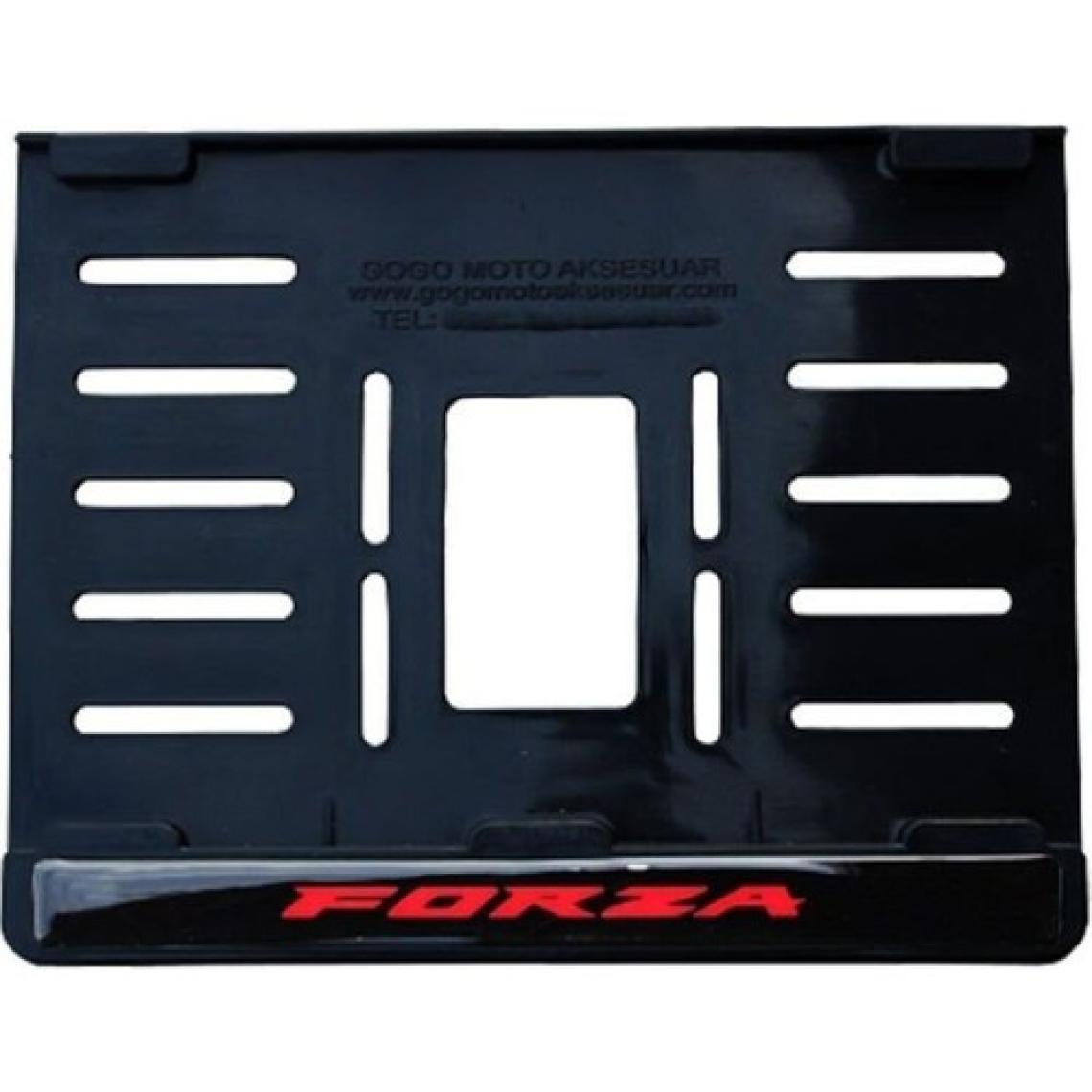 Honda Forza Uyumlu 3 Plastik (15X24 Cm) Kırılmaz Plakalık
