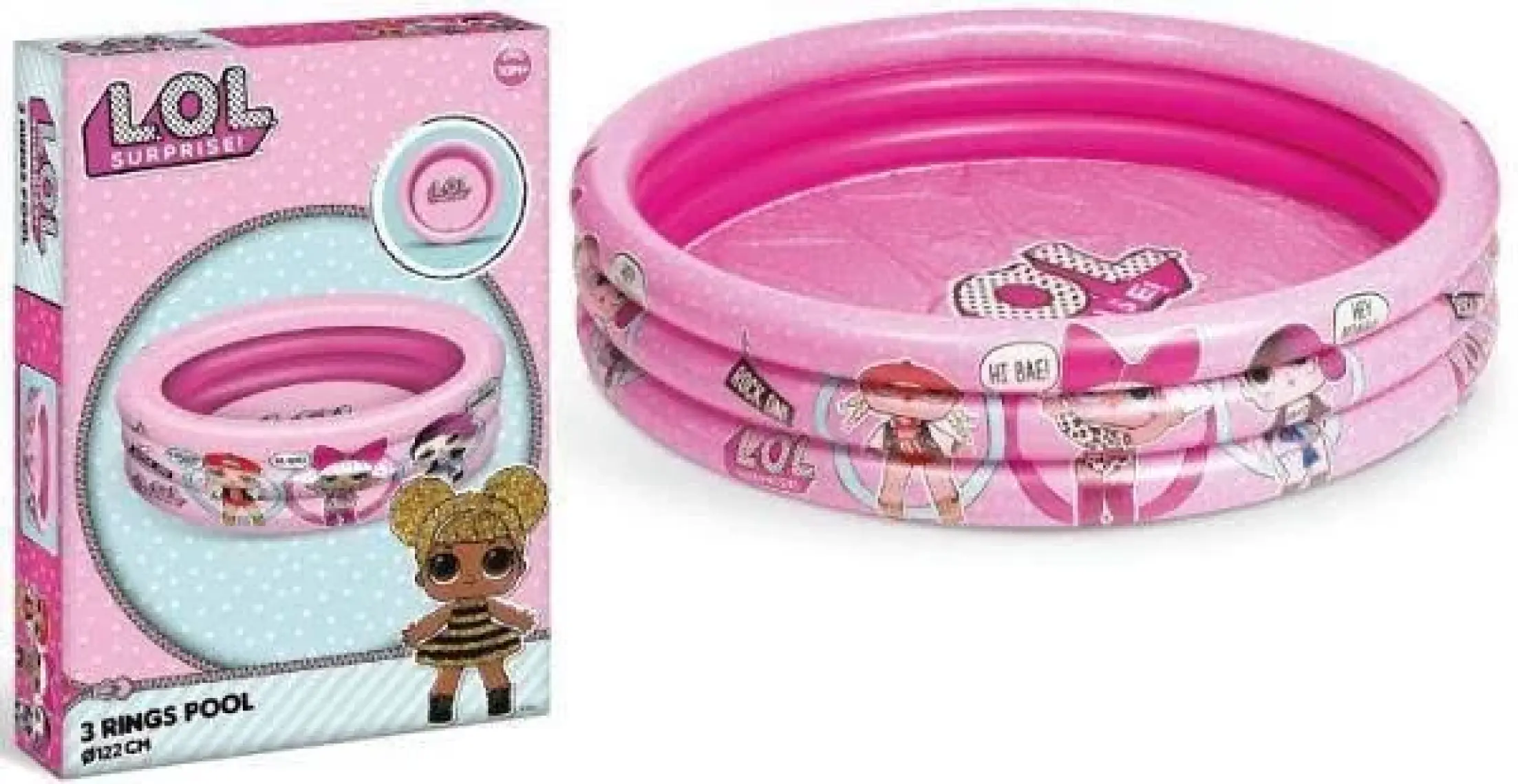 L.O.L. Surprise Şişme Havuz 3 Bölüm Çapı 122 cm