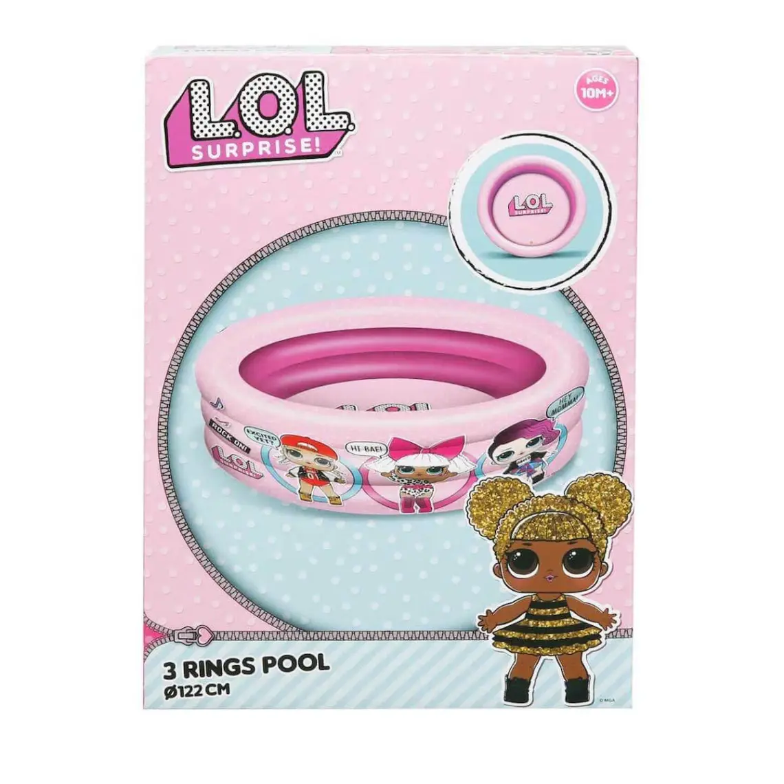 L.O.L. Surprise Şişme Havuz 3 Bölüm Çapı 122 cm