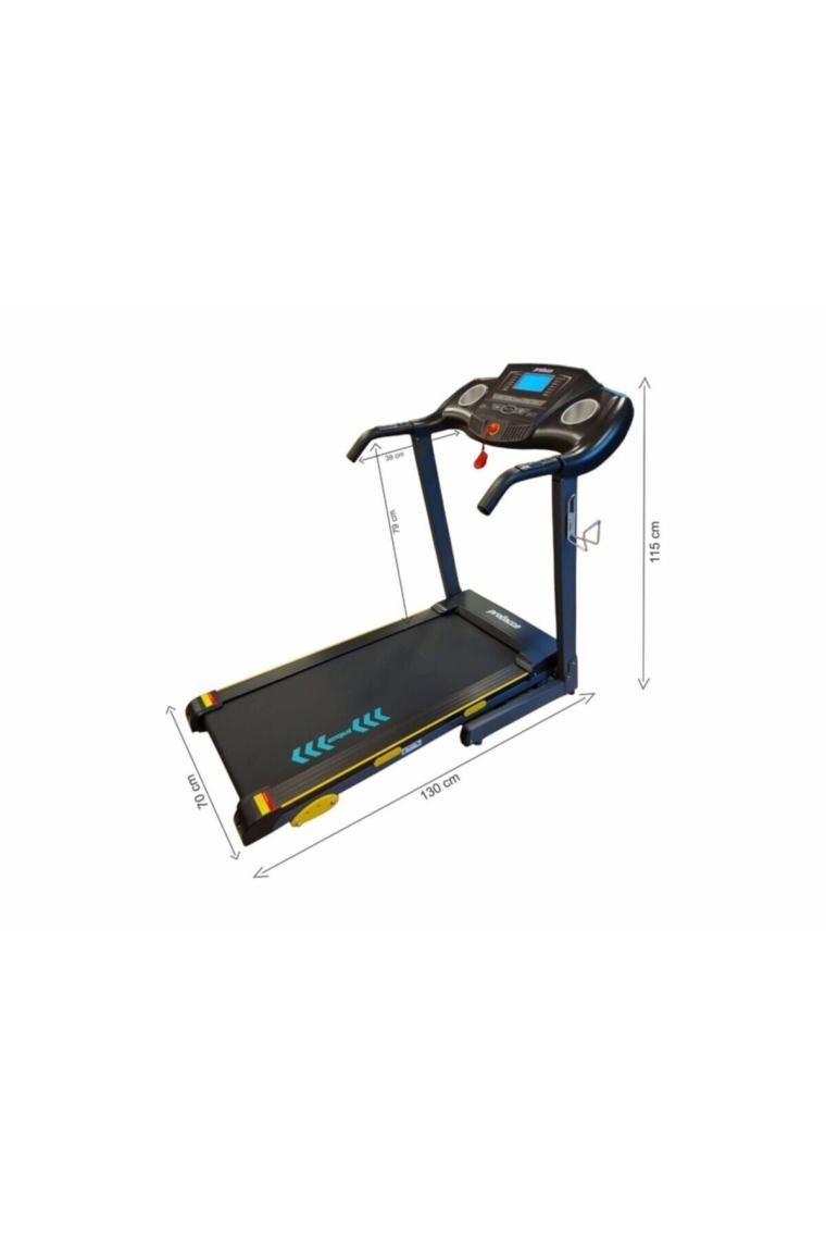 Pasifik Koşu Bandı - 2.25 Hp, Katlanılabilir, Kolay Kurulum, Led Gösterge, 0.8-14 Km/sa