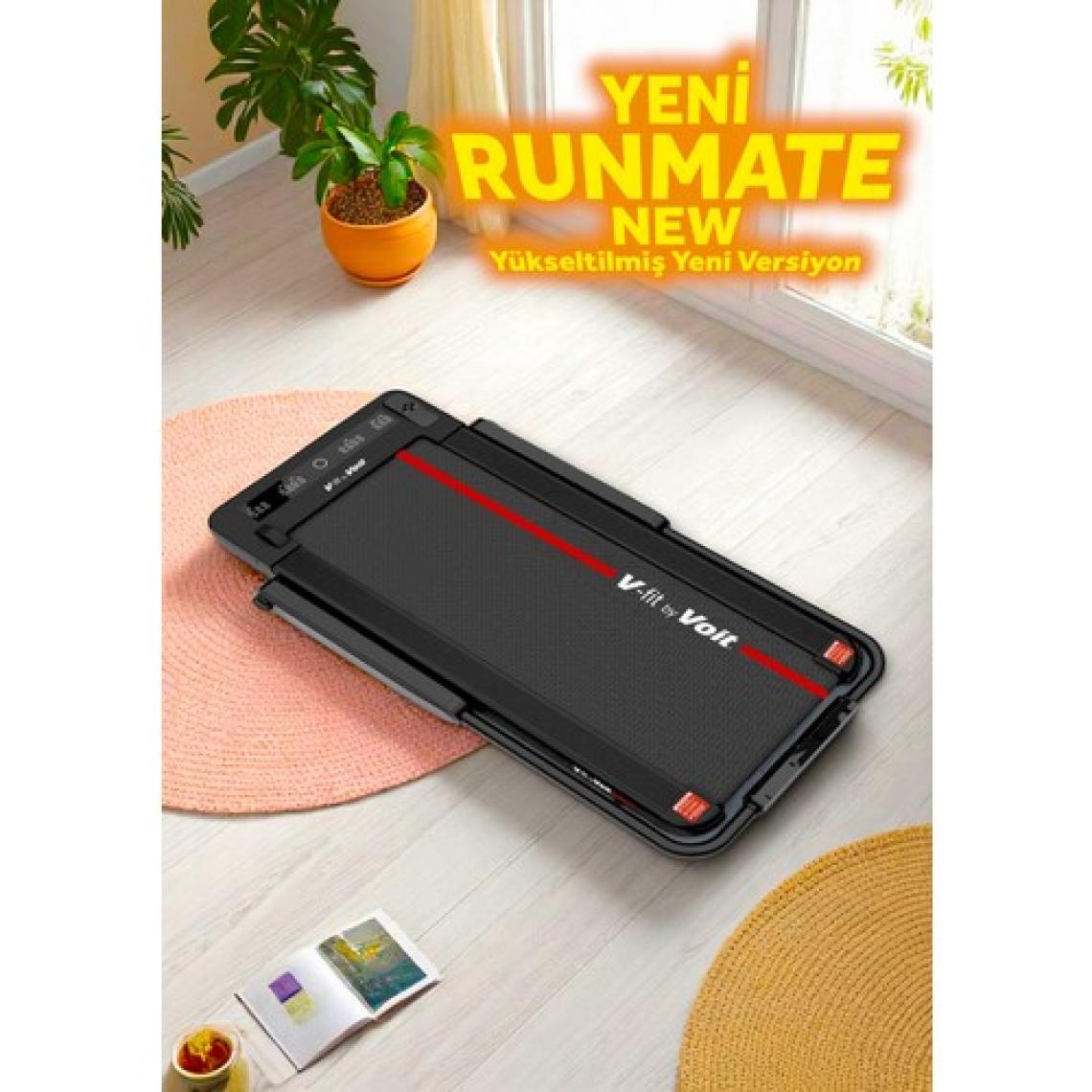 Voit V-Fıt By Voit Runmate New Koşu Bandı - Brushless Motor - Bluetooth- 12KM Hız - Uzaktan Kumanda - Akıllı Uygulama Destekli - Program Özellikli (15 Program)
