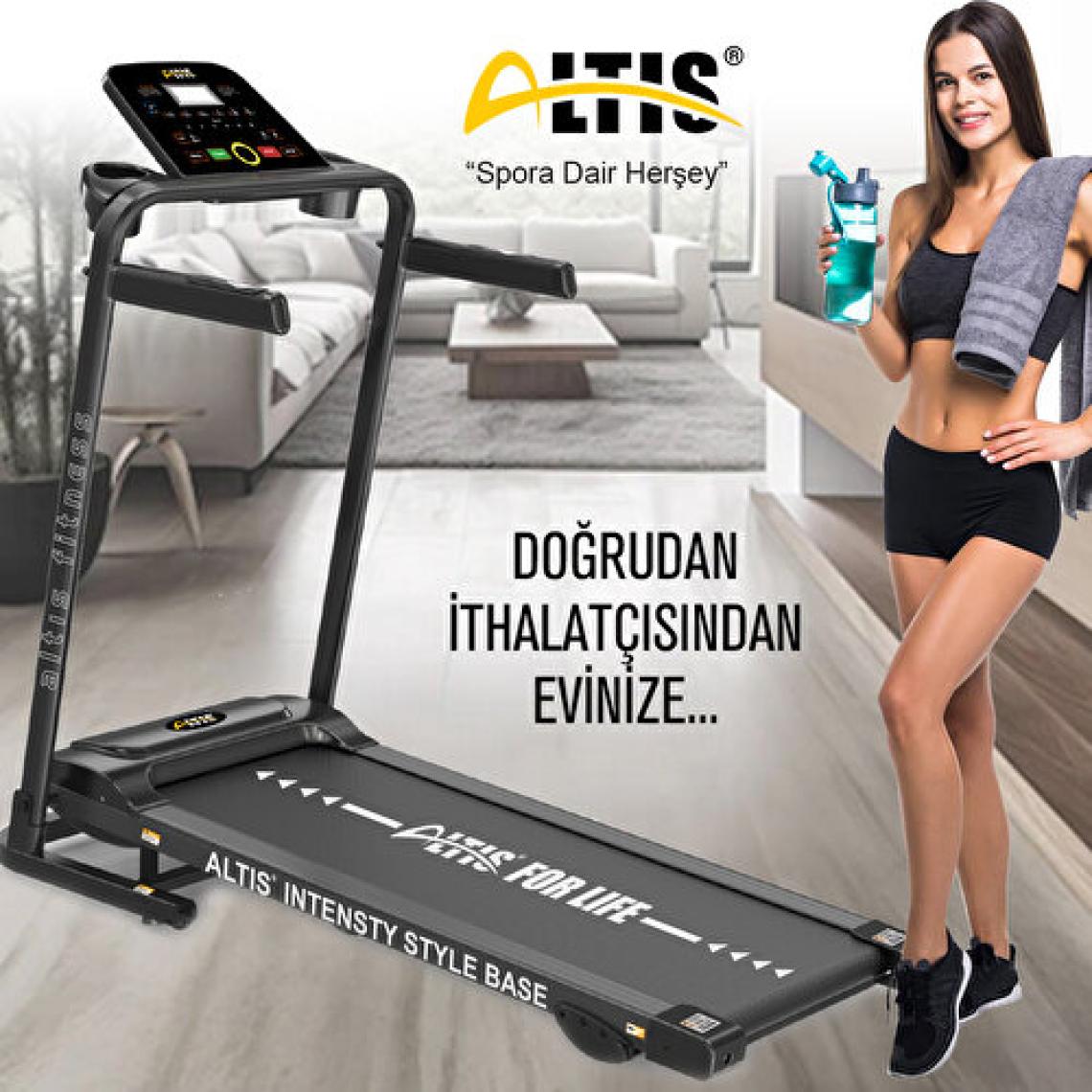 Altis Intensty Style Base Manuel Eğimli Koşu Bandı 2.25 Hp