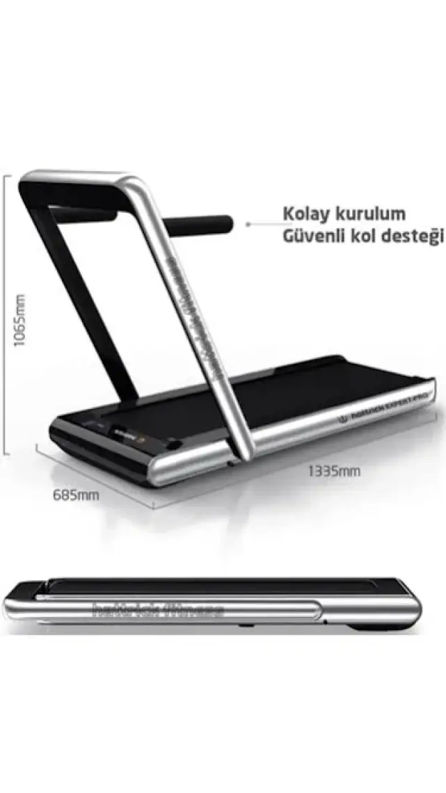 Hattrick Expert Pro Yeni Nesil Koşu Bandı Mavi 3 HP Walkingpad