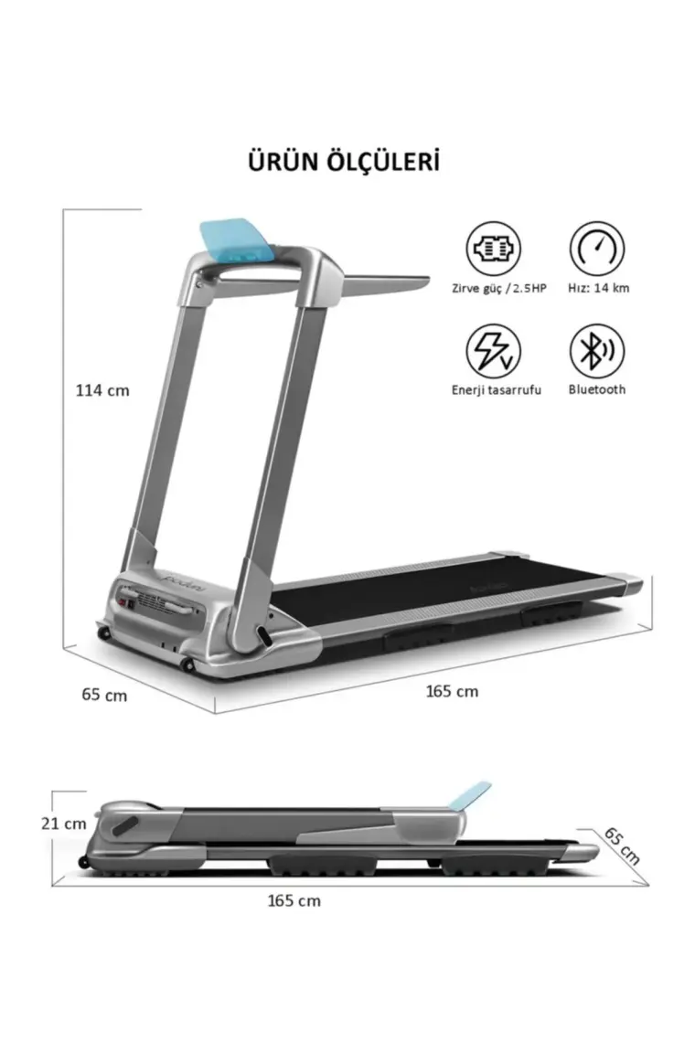Runpad Plus Katlanabilir Koşu Bandı