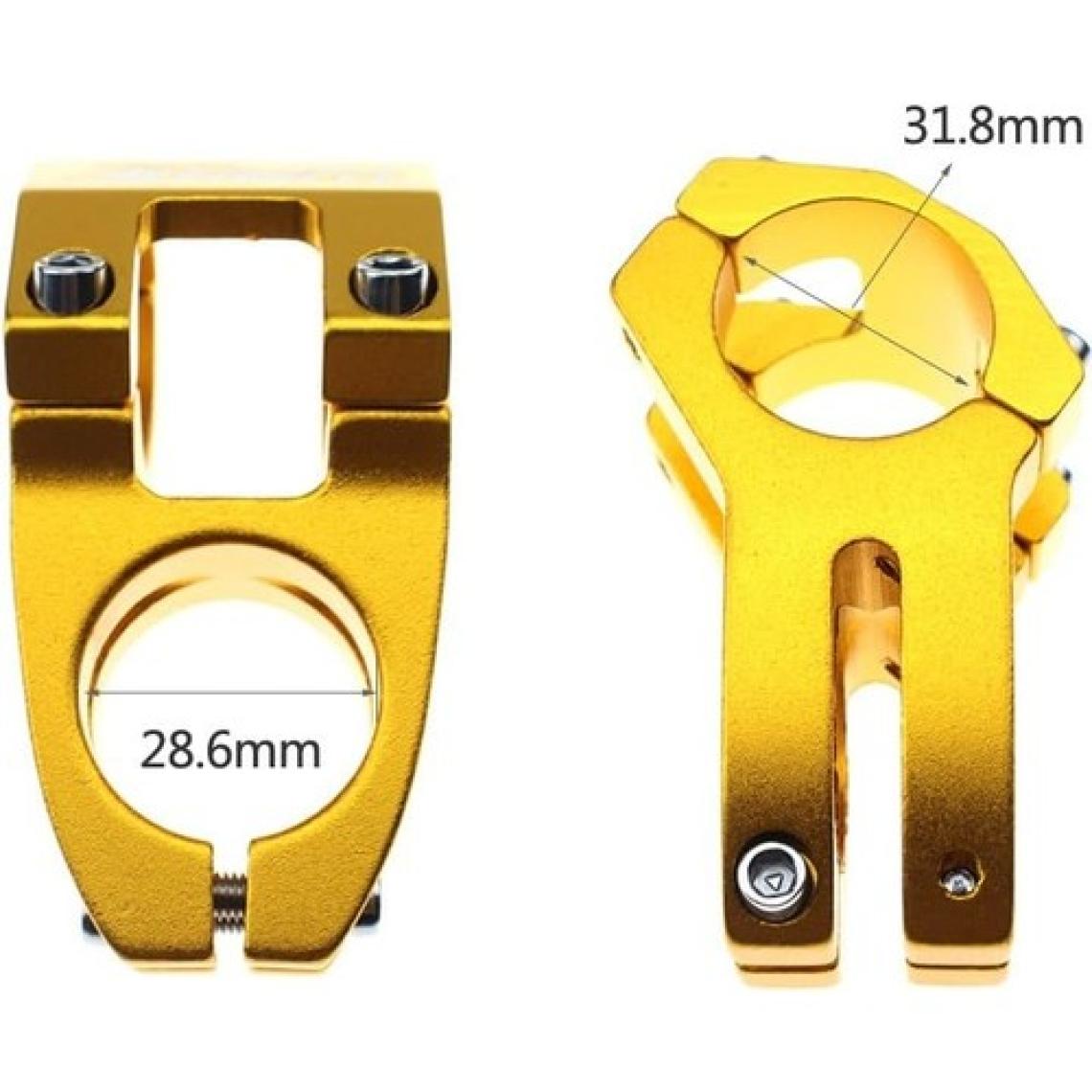 Wake Alüminyum Gold 31.8 45MM Kısa Gidon Boğazı