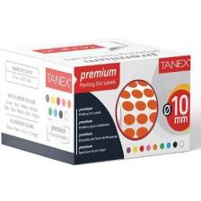 Tanex Nokta Etiketi 10 mm 5000'li Turuncu