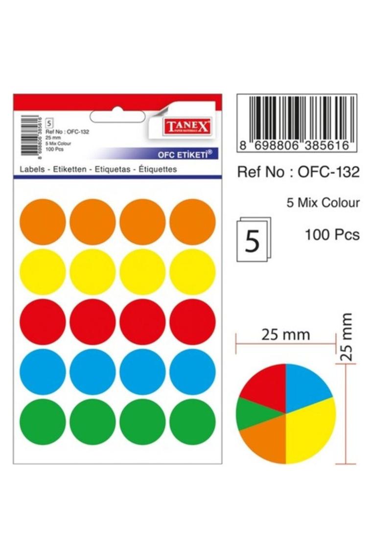 Ofc-132 Etiket 25mm