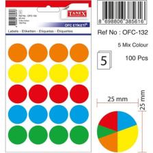 Ofc-132 Etiket 25mm