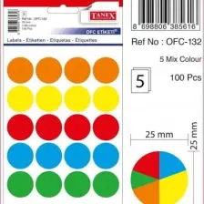 Ofc-132 Etiket 25mm