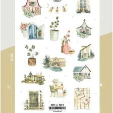 Amelia – Vintage Temalı Sticker Seti #114