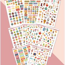 Miniland + Wonderland Planner Sticker Seti 1030 Adet - Ajanda, Defter, Planlayıcı Için Etiket Seti