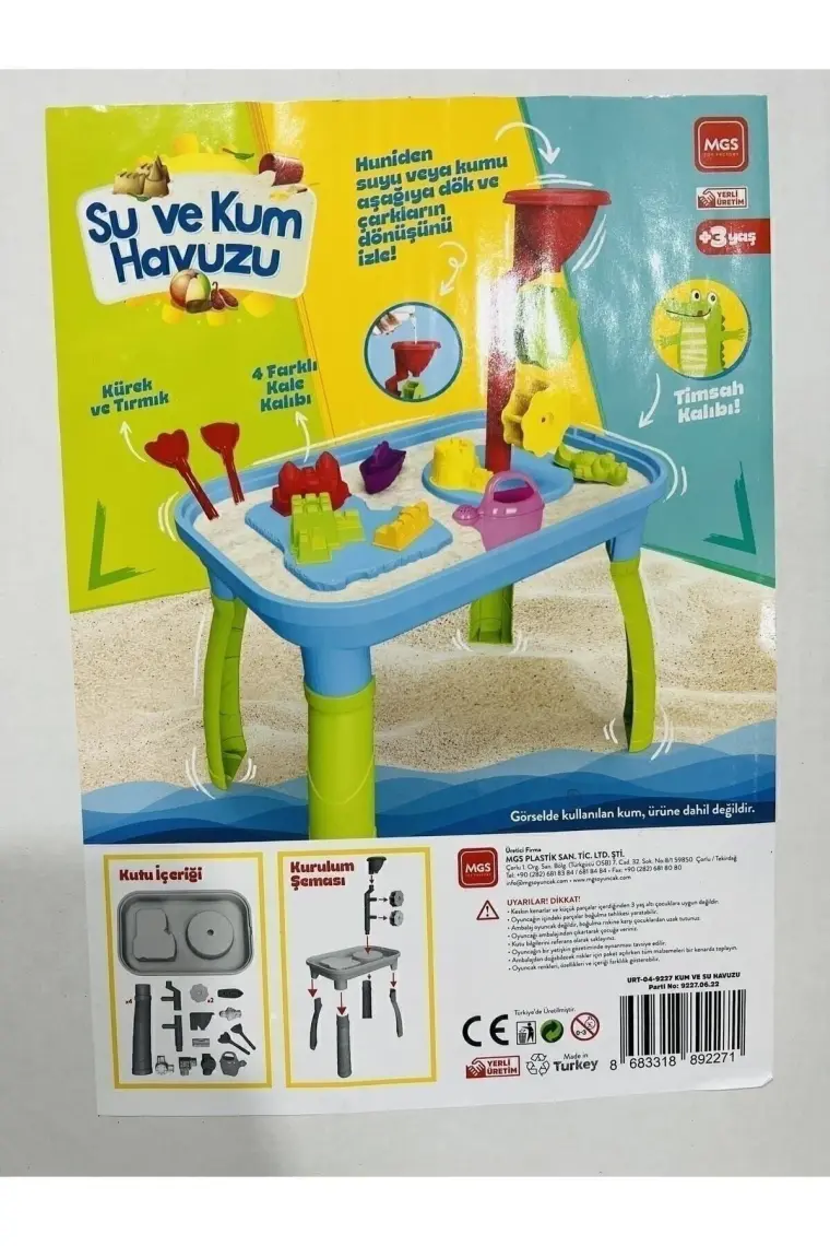 Mgs Kum ve Su Havuzu Mgs