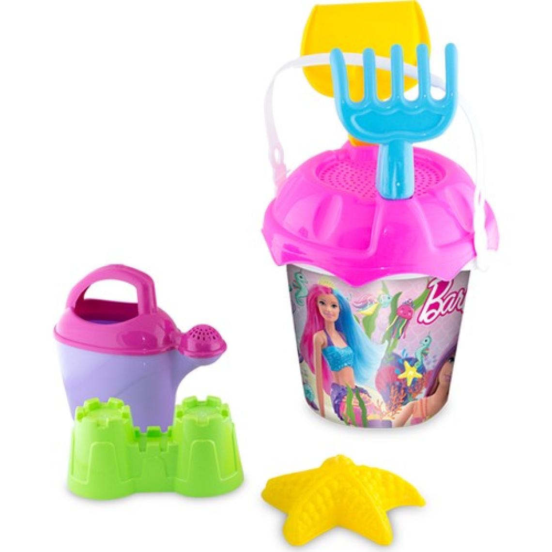 Dede Barbie Resimli Sırt Çantalı Plaj Set