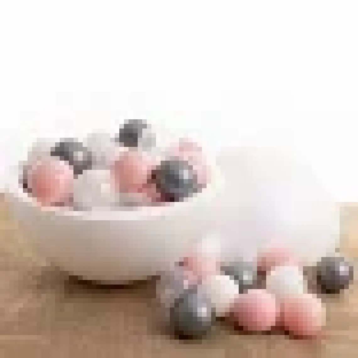 Baby Toys Pembe-Gümüş-Beyaz-Şeffaf Havuz Topları 50'li 7 cm