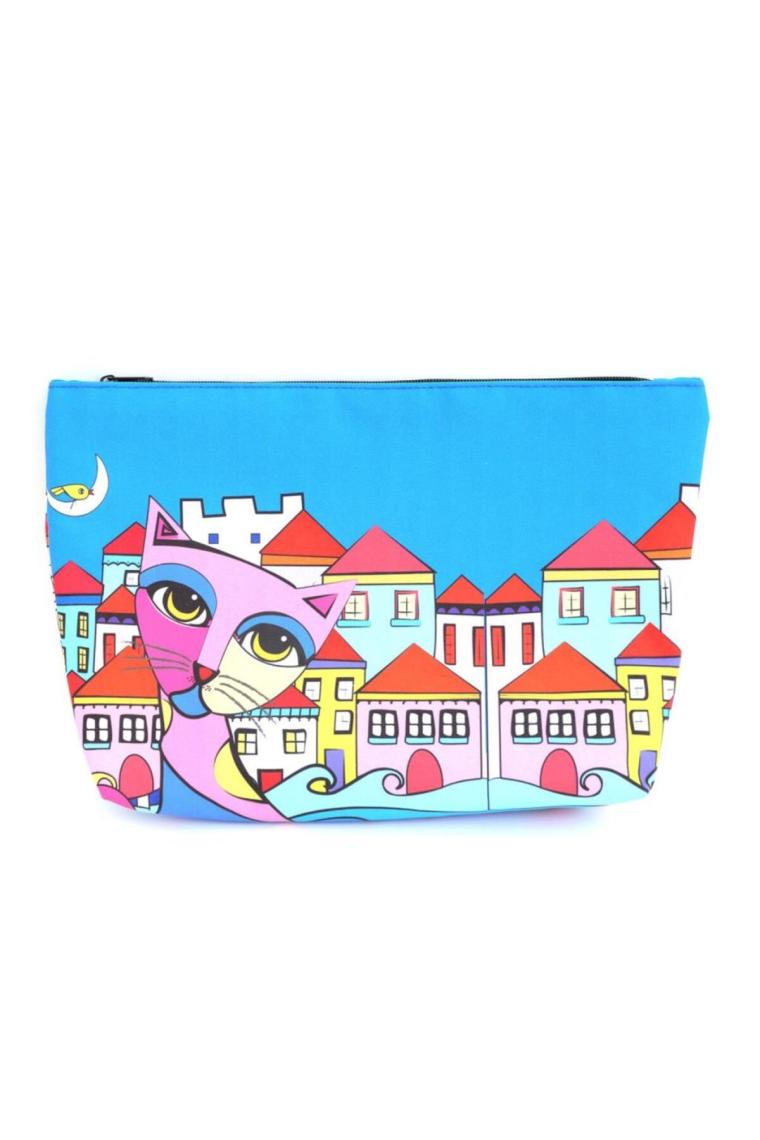 Owl And City Şeffaf Alışveriş Ve Plaj Çantası