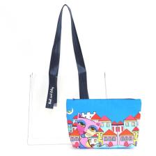 Owl And City Şeffaf Alışveriş Ve Plaj Çantası