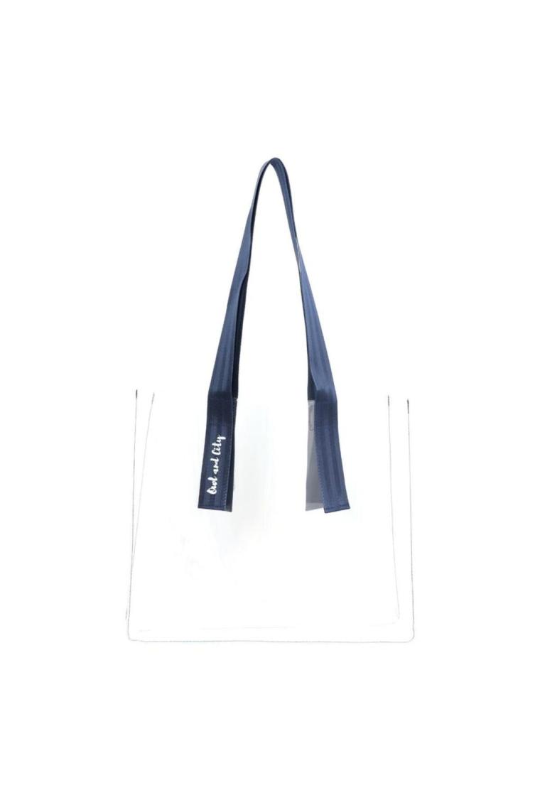 Owl And City Şeffaf Alışveriş Ve Plaj Çantası