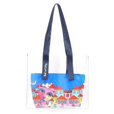 Owl And City Şeffaf Alışveriş Ve Plaj Çantası