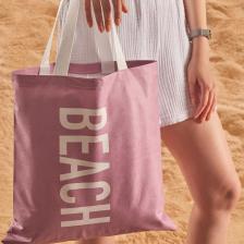 Beach Desen Baskılı Plaj Çantası