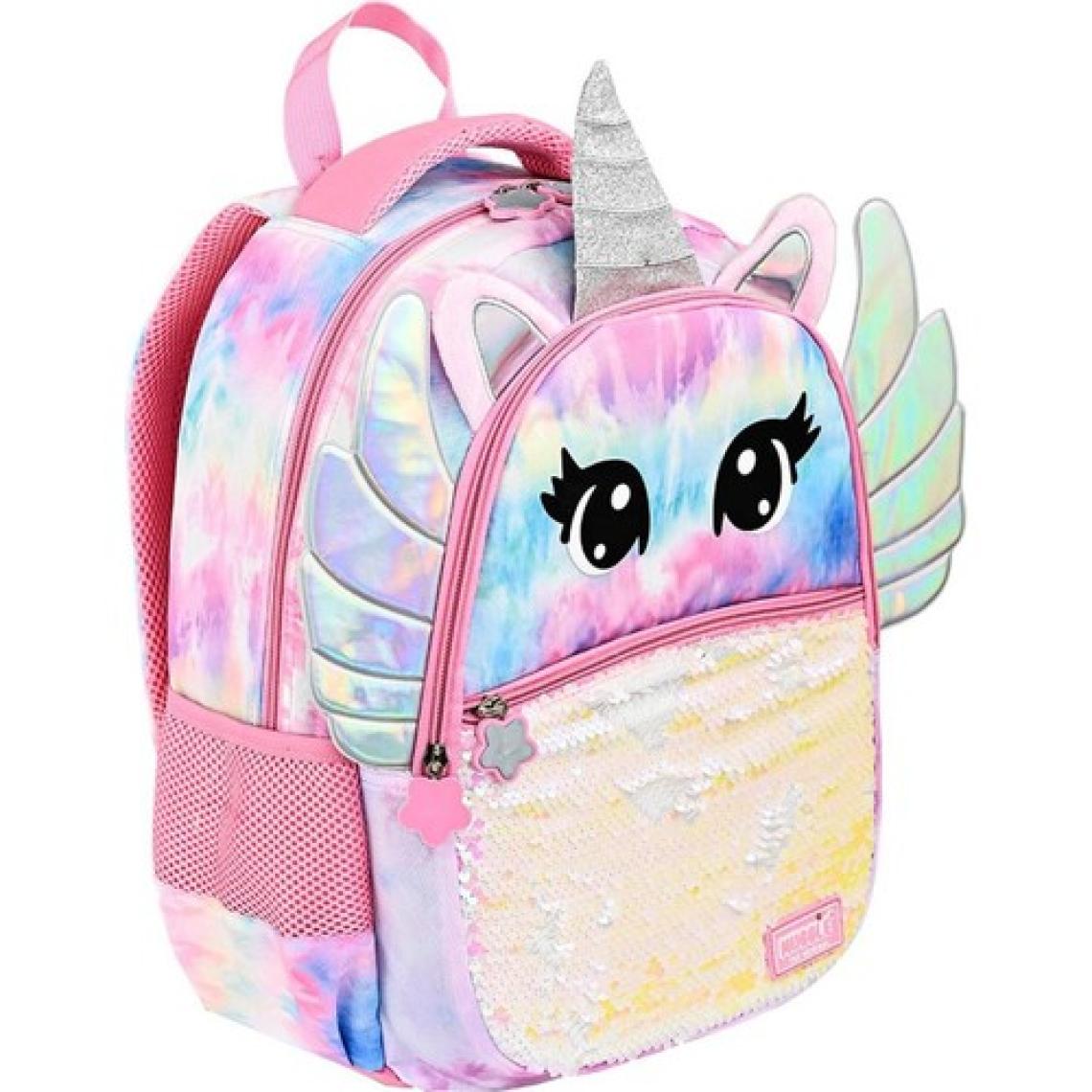 Muggle 3 Bölmeli Unicorn Okul Sırt Çantası MU-9088