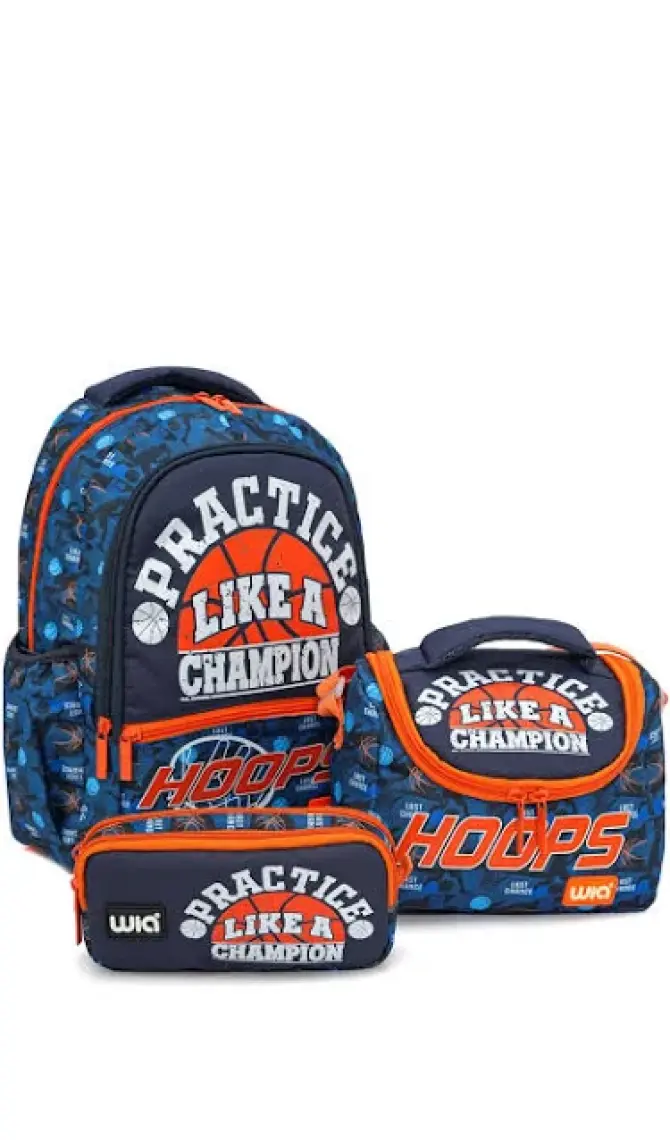 Wia Basketball Erkek Çocuk Çanta Seti