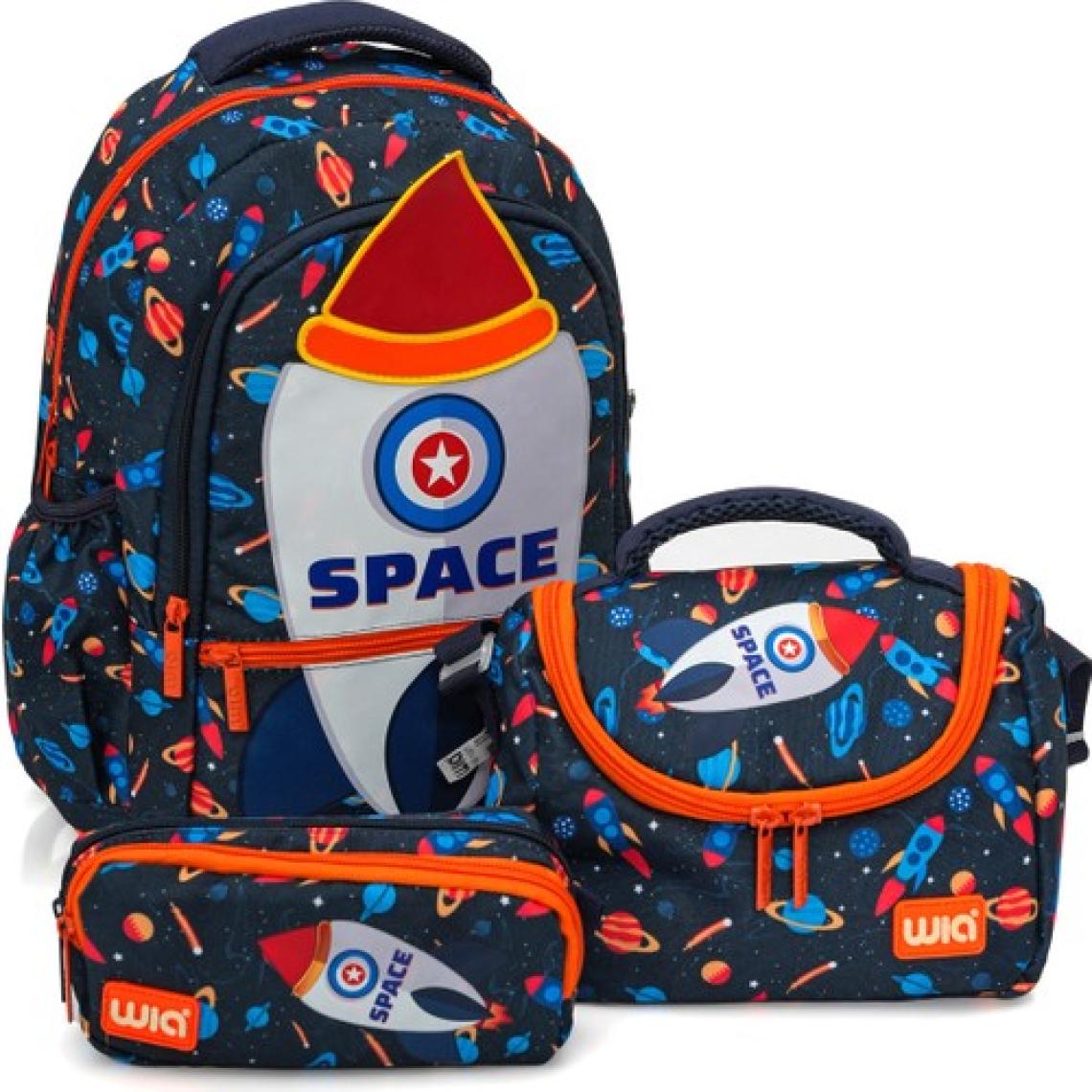 Wia Space Erkek Çocuk Çanta Seti