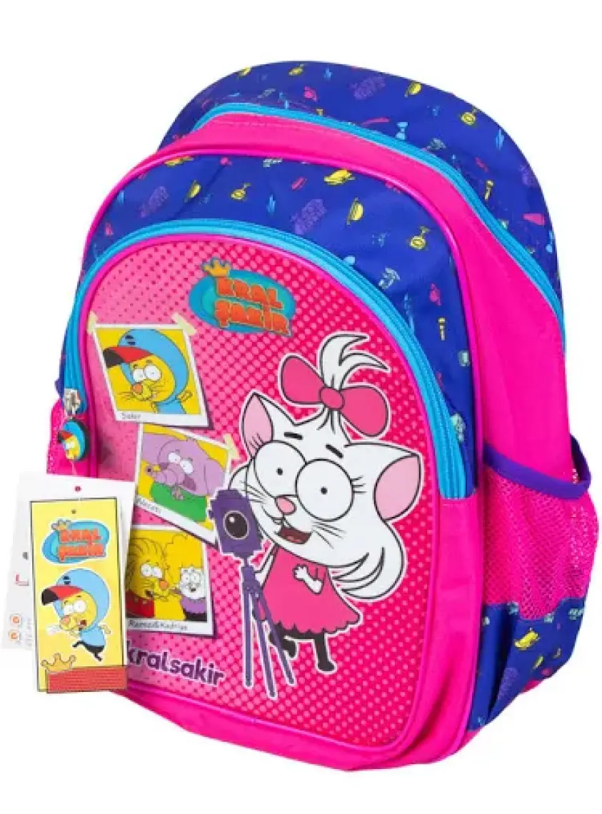 Kral Şakir Mor - Pembe Okul Çantası-33104