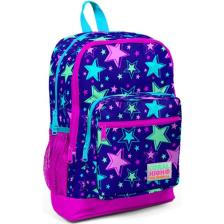 Coral High Kids Saks Yıldız Desenli Dört Bölmeli Okul Sırt Çantası 23468