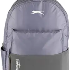 Nusrat Bilişim Me Sırt Çantası Slazenger Gri Önü Gümüş Bant Detaylı Paraşüt 23146