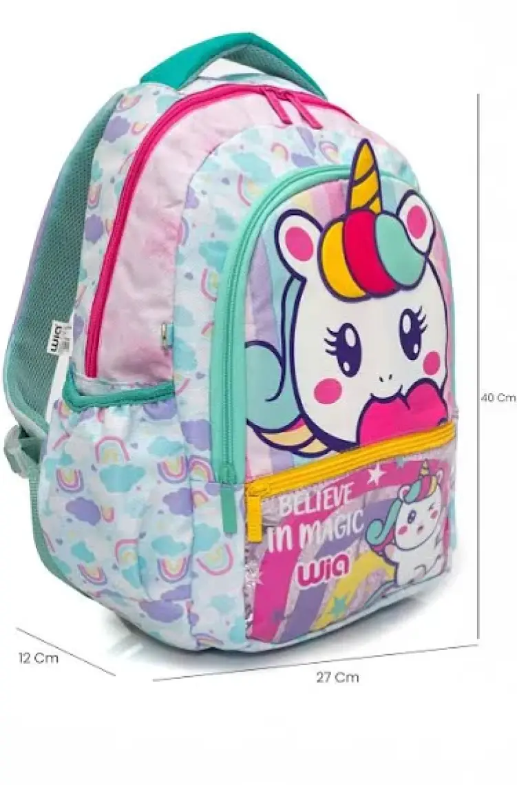 Wia Unicorn Kız Çocuk Okul Seti