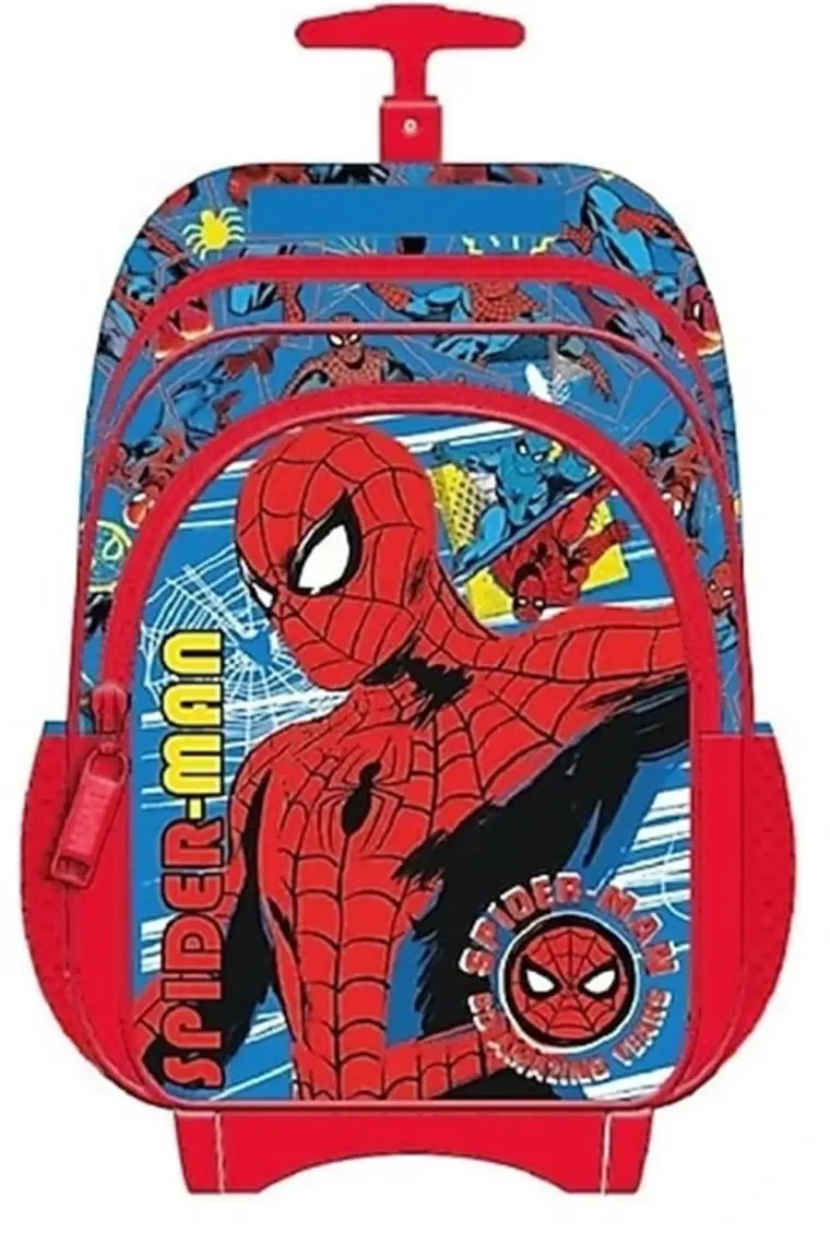 Spıderman Çekçekli Ilkokul Çantası Check Bey OTTO-41359