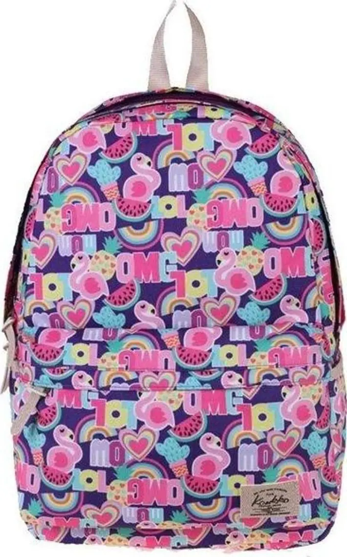 Kaukko Nature Sırt Çantası Flamingo Omg K1323