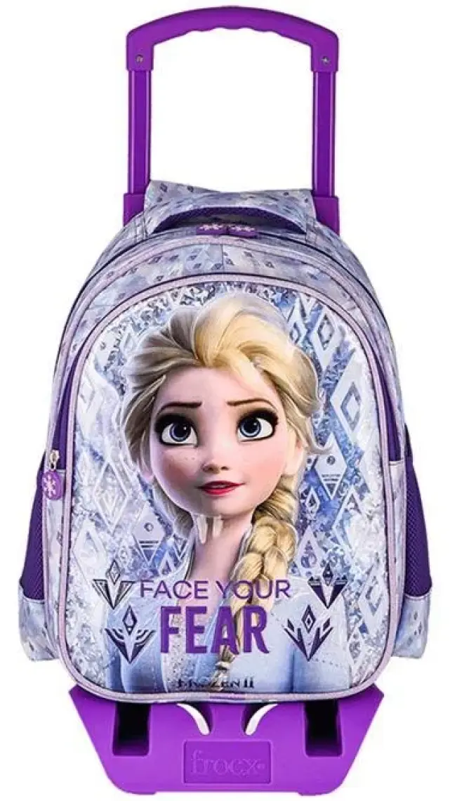 Disney Frozen Face Your Fear Çekçekli İlkokul Çantası 5124