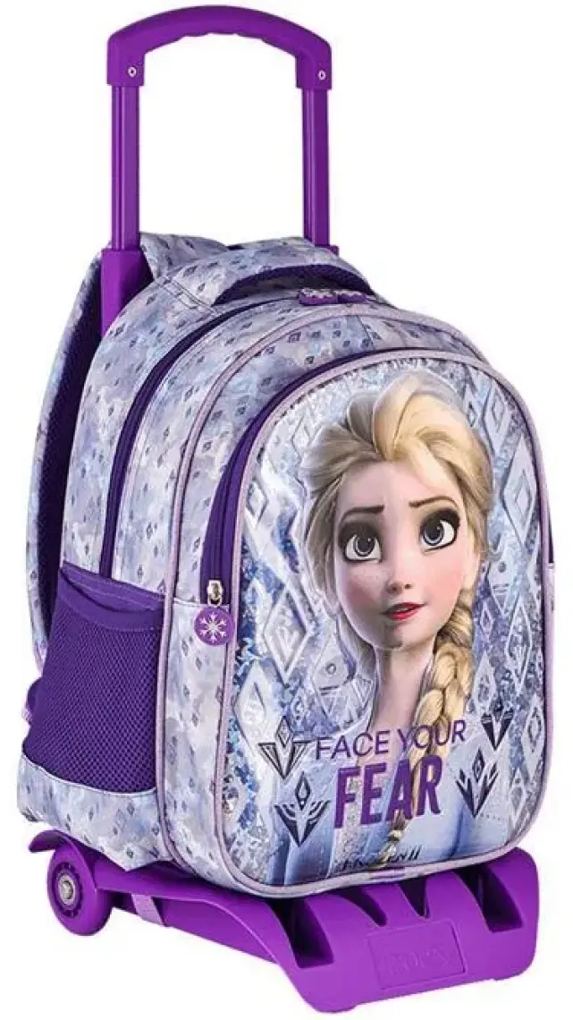 Disney Frozen Face Your Fear Çekçekli İlkokul Çantası 5124