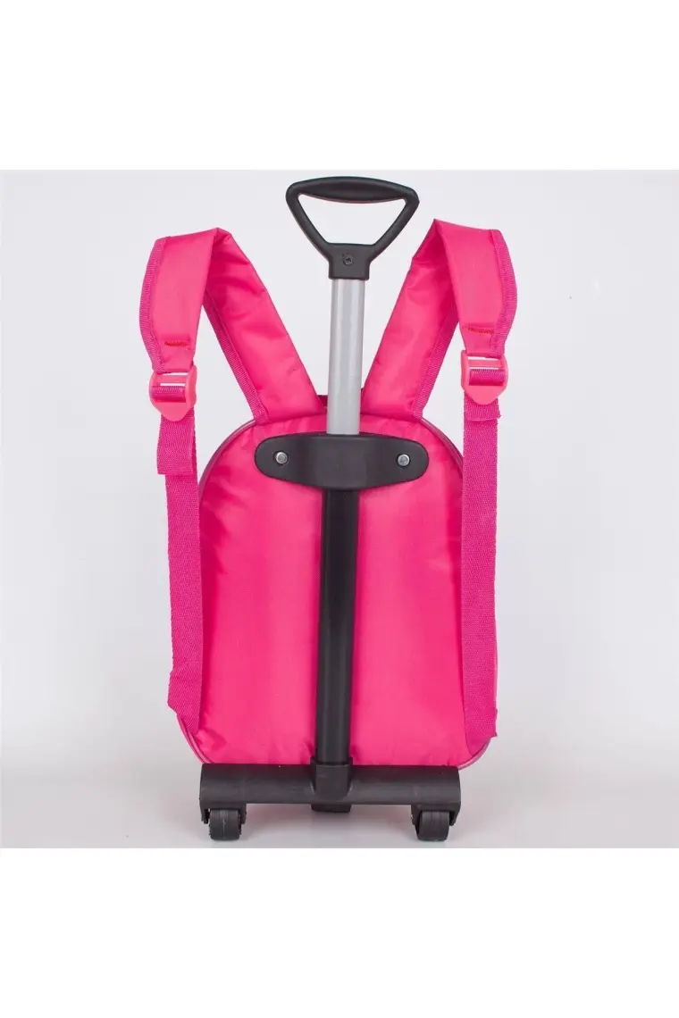 Bagacar Mn Miky Tekerlekli Çocuk Sırt Çantası Pembe