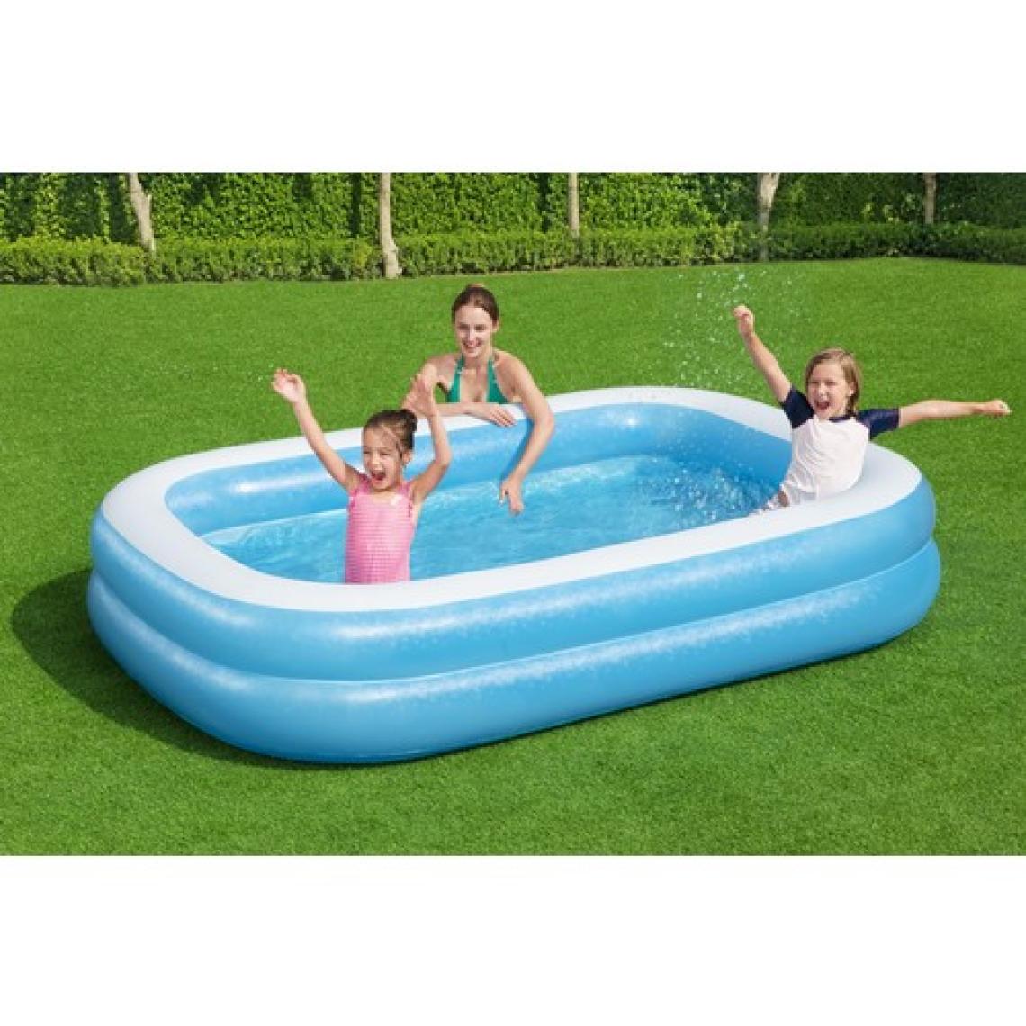 Bestway Dikdörtgen Aile Havuzu 54006 (262 x 175 x 51 cm)