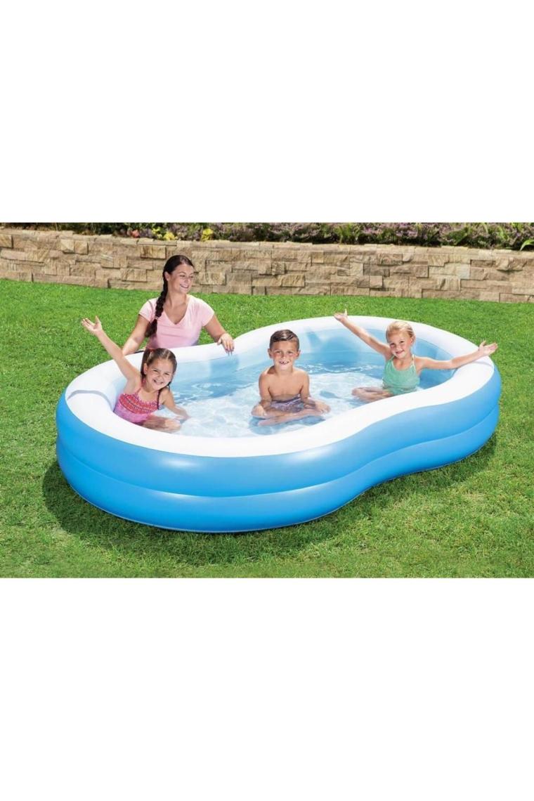 Big Lagoon Şişme Aile Havuzu Oval 262x157cm