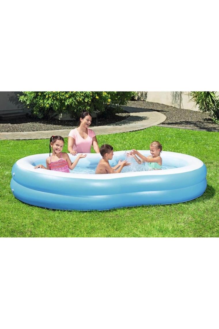 Big Lagoon Şişme Aile Havuzu Oval 262x157cm