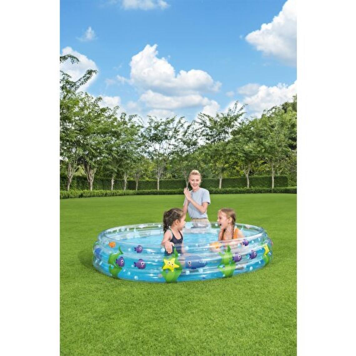 Bestway 3 Boğumlu Desenli Havuz 51005 (183 x 33 cm)