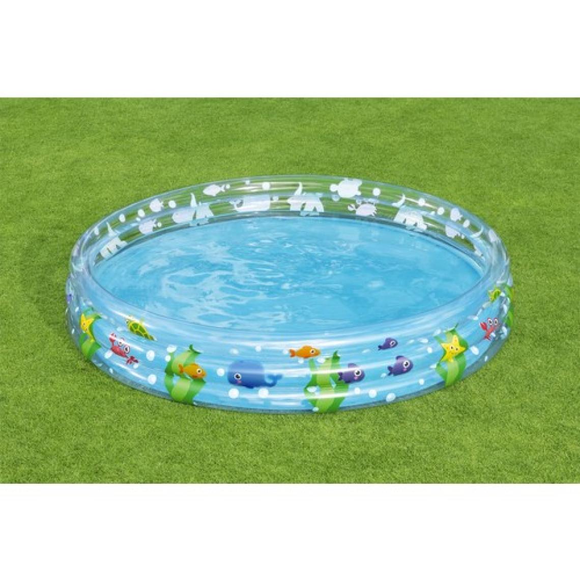 Bestway 3 Boğumlu Desenli Havuz 51005 (183 x 33 cm)