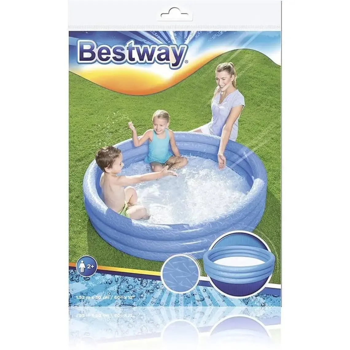 Bestway Çocuk Havuzu 152X30 cm Bestway Mavi - 51026