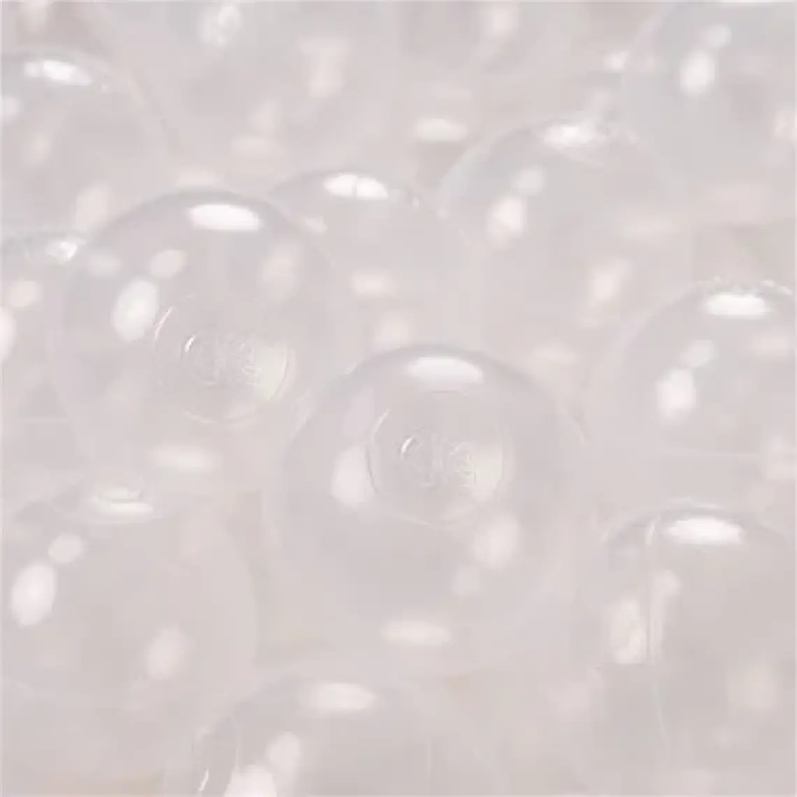 Bubble Pops 50' Li Top Havuzu Topları - Şeffaf